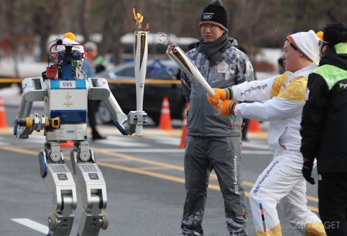 9535 В Южной Корее роботов привлекли к Олимпиаде 2018 (8 фото + видео)