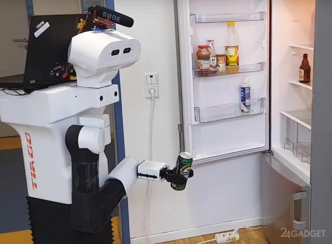 19894 Робот TIAGo приносить пиво потрібної марки з холодильника (6 фото + відео)