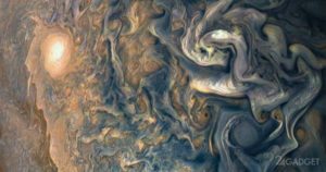 21106 Дослідники заглянули в надра Юпітера (4 фото + відео)
