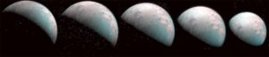 39071 Юнона зробила перші знімки північного полюса Ганімеда