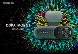 43452 DDPai Dash Cam Mola N3 1600P HD GPS — компактный видеорегистратор с Wi-Fi