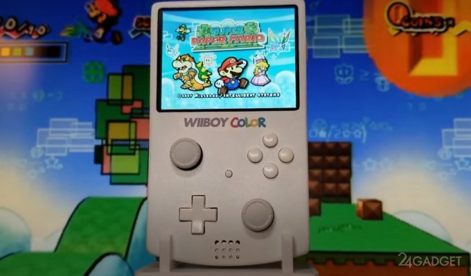 42779 Nintendo Wii и Game Boy Color интегрировали в единую игровую консоль (видео)