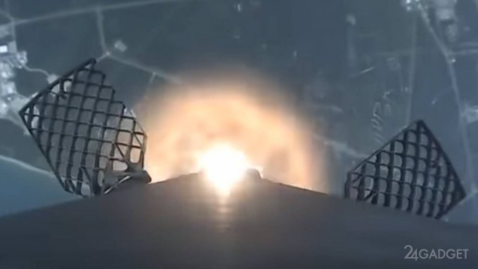 42177 Опубликовано видео полного полета с бортовой камеры SpaceX Falcon 9