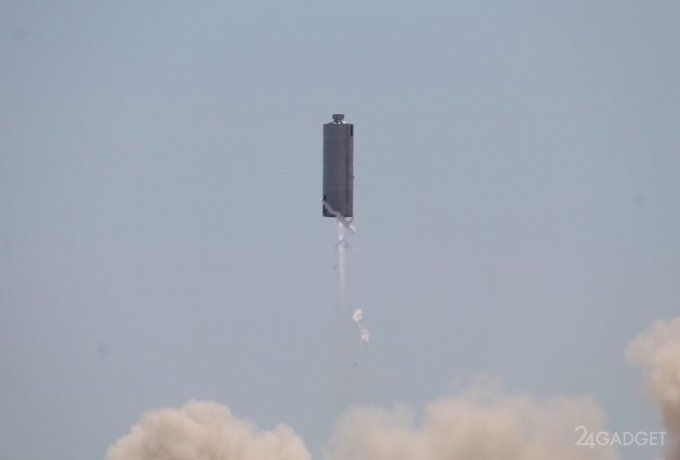 42002 Starship SN6 компании SpaceX успешно прошел испытание с подъемом на 150 метров