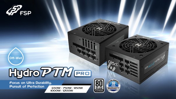 43865 FSP представила новую серию блоков питания Hydro PTM PRO 80 Plus Platinum