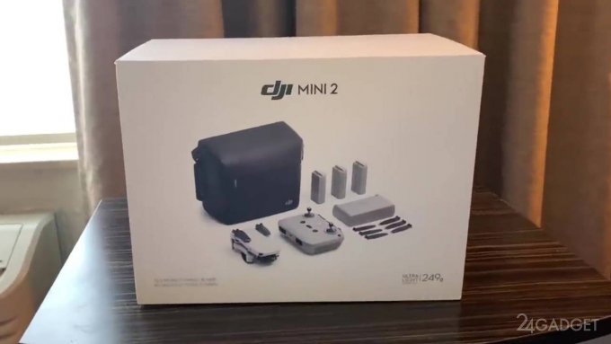 45156 Компактный дрон DJI Mini 2 поступил в магазин до официальной презентации (2 видео)