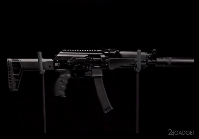 43826 Пистолет-пулемёт ППК-20 под патрон 9x19 LUGER, показан в демонстрационном ролике (видео)
