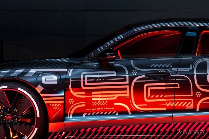 44120 Представлен предсерийный образец электромобиля Audi E-Tron GT (9 фото)