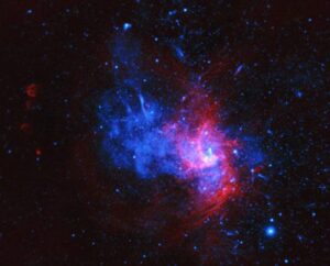 51474 Необычный звездный взрыв зафиксирован в центре Млечного Пути