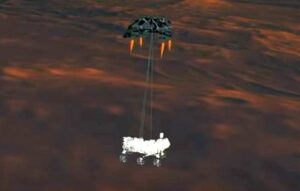 52070 Perseverance безопасно приземлился в кратере Джезеро на Марсе