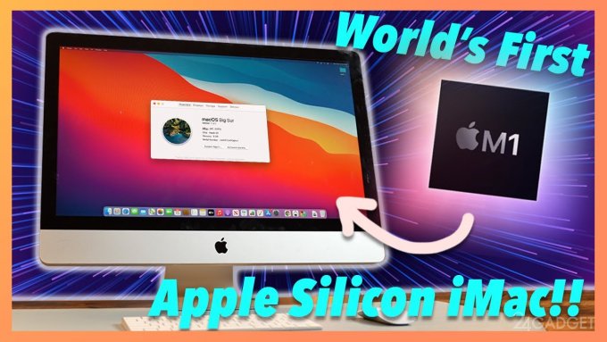 52831 Энтузиаст самостоятельно собрал iMac на базе ARM процессора (видео)