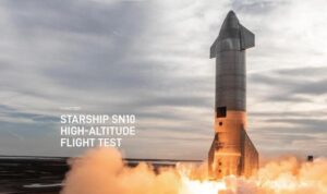 52852 Высотное испытание прототипа Starship SpaceX прошло удачно и завершилось «внеплановым падением» (видео)