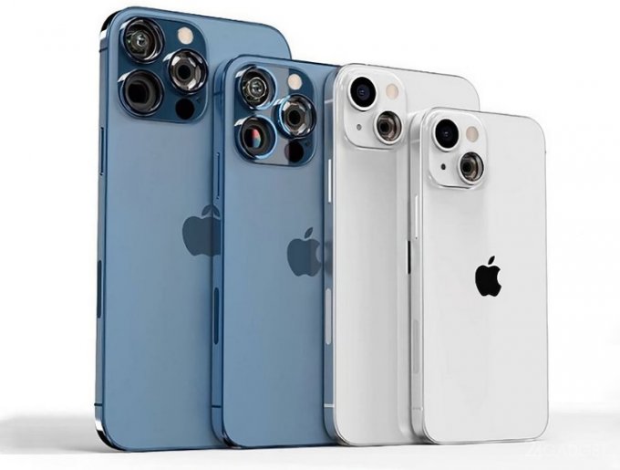 55593 Показан дизайн нового поколения Apple iPhone 13 с прозрачным модулем камер