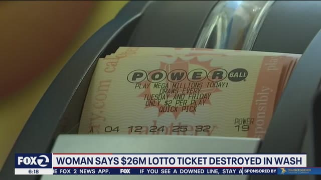 26 миллионов: Женщина случайно постирала выигрышный лотерейный билет и потеряла деньги