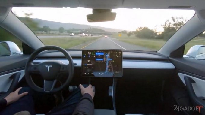 56164 Представлено видео реальной поездки Tesla на новейшем автопилоте FSDbeta v9 Pure Vision (видео)
