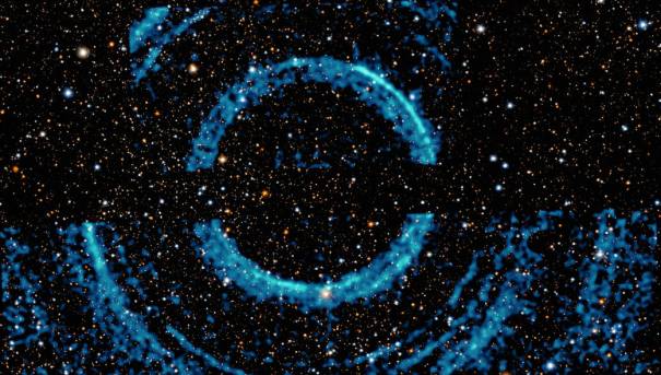 56897 Черная дыра поглощает звезду в 7800 световых годах от Земли