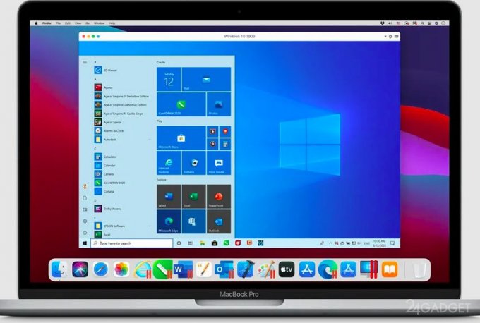 56930 Windows 11 уже можно запускать на компьютерах Apple Mac