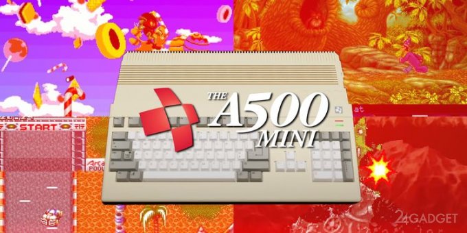 59879 Опубликован список из 25 игр для прототипа легендарной игровой платформы Amiga 500 mini (видео)