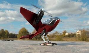 59681 Представлена концепция птицеобразного летательного аппарата с вертикальным взлетом (3 фото + видео)
