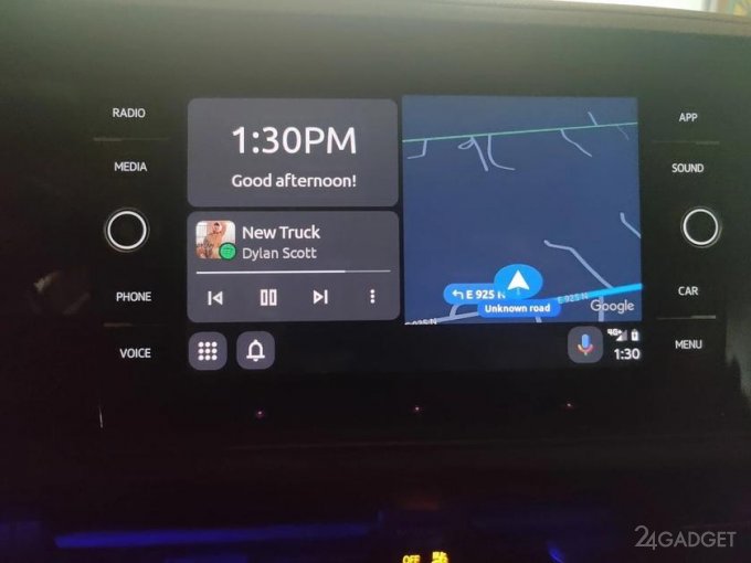 60595 Разработка Google обновленной версии Android Auto близится к завершению (3 фото)