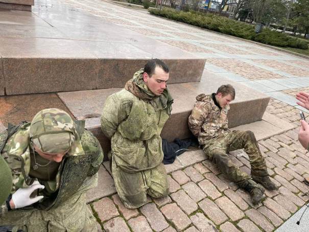 пленные российские солдаты