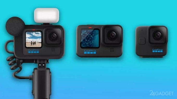61387 Представлена новая серия экшн-камер GoPro Hero 11 (4 фото + видео)