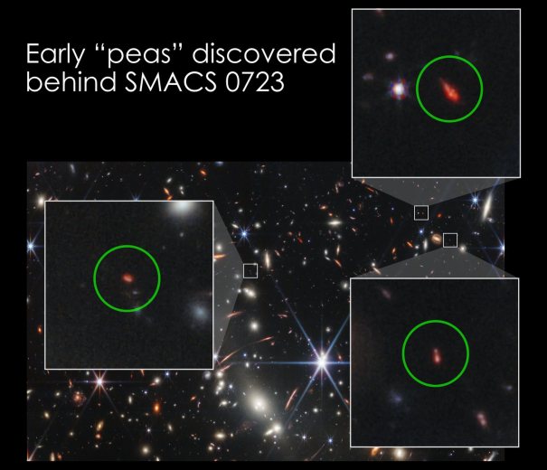 61846 Вебб виявляє зв’язки між ближніми та далекими галактиками