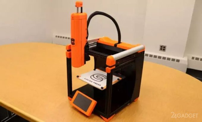 62016 Шоколадный 3D-принтер через месяц выйдет в продажу (видео)
