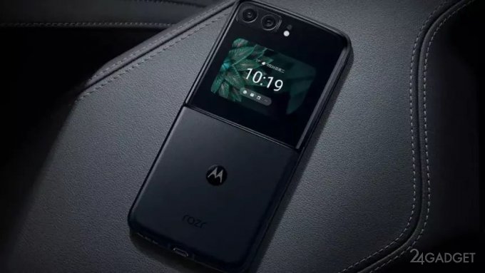 62122 Motorola показала новый Razr с гибким экраном