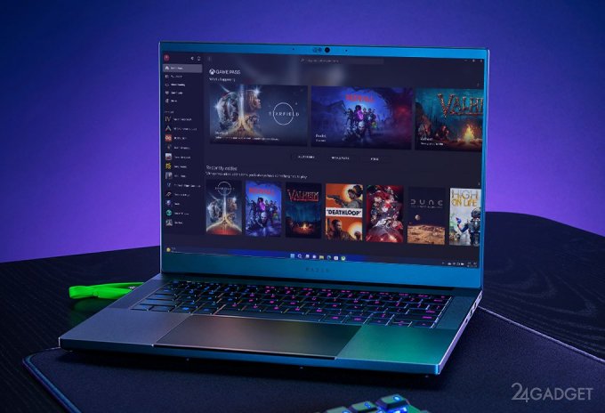 62246 Razer Blade 14 2023 - игровой ноутбук с Ryzen 9, RTX 4070 и экраном 240 Гц (3 фото)