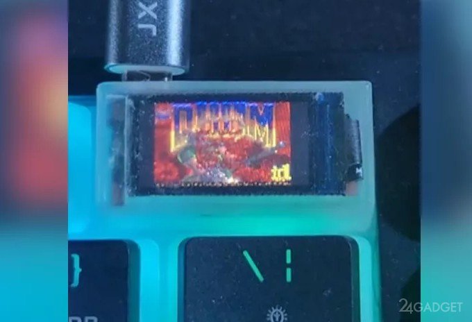 62356 Doom запустили на клавише клавиатуры (видео)