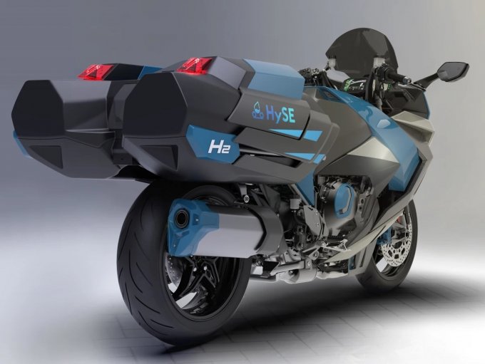 62636 Kawasaki показала дебютний водневий мотоцикл (2 фото)