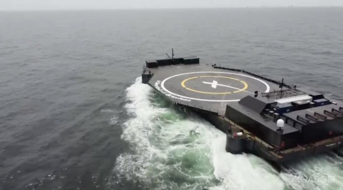 62712 Беспилотные баржи SpaceX превратят в морские интернет-станции Starlink для улучшения покрытия в море