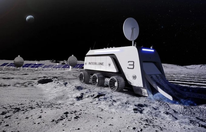 62800 Объявлены первые планы по добыче полезных ископаемых на Луне (3 фото)