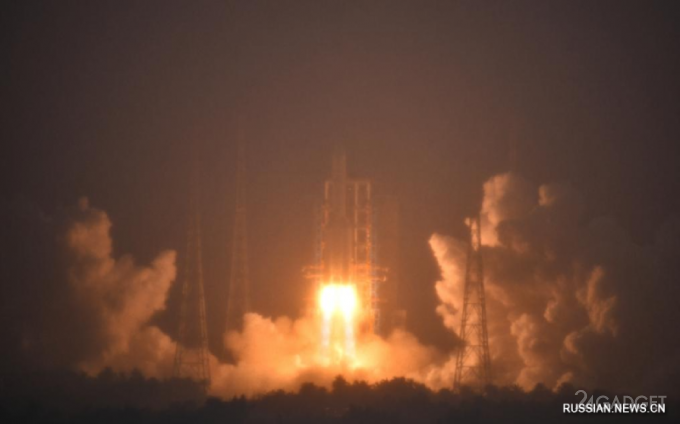 62888 Китай запустил зонд для доставки грунта с обратной стороны Луны