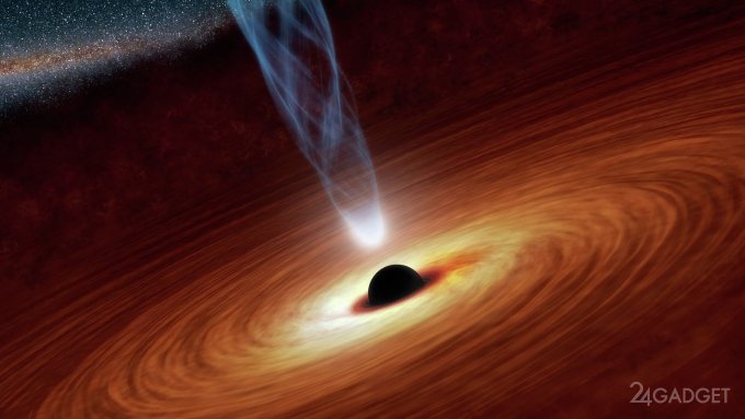62894 NASA показало, как выглядят чёрные дыры изнутри (видео)
