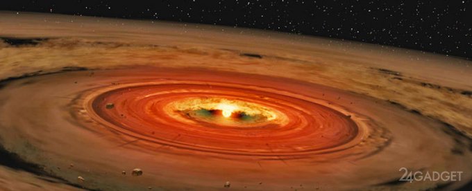 62922 Обнаружен самый большой в истории наблюдений протопланетный диск, который в 10 раз больше Солнечной системы